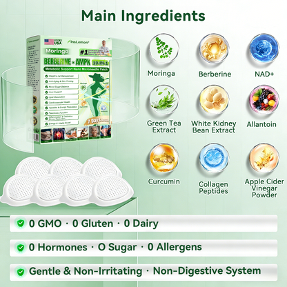 🧑‍⚕️𝐈𝐧𝐬𝐋𝐞𝐦𝐨𝐧® 𝗠𝗼𝗿𝗶𝗻𝗴𝗮 × 𝗕𝗲𝗿𝗯𝗲𝗿𝗶𝗻𝗲 × 𝗔𝗠𝗣𝗞 𝟭𝟬-𝗶𝗻-𝟭 𝗠𝗲𝘁𝗮𝗯𝗼𝗹𝗶𝗰 𝗦𝘂𝗽𝗽𝗼𝗿𝘁 𝗡𝗮𝗻𝗼 𝗠𝗶𝗰𝗿𝗼𝗻𝗲𝗲𝗱𝗹𝗲 𝗣𝗮𝘁𝗰𝗵🇺🇸(𝐉𝐮𝐬𝐭 𝐨𝐧𝐜𝐞 𝐚 𝐝𝐚𝐲, 𝐯𝐢𝐬𝐢𝐛𝐥𝐞 𝐜𝐡𝐚𝐧𝐠𝐞𝐬 𝐢𝐧 𝟕 𝐝𝐚𝐲𝐬） ✅ 𝐅𝐨𝐫 𝐨𝐛𝐞𝐬𝐢𝐭𝐲, 🅛🅞🅞🅢🅔 🅢🅚🅘🅝,𝐝𝐢𝐚𝐛𝐞𝐭𝐞𝐬, 𝐬𝐥𝐞𝐞𝐩 𝐚𝐩𝐧𝐞𝐚, 𝐣𝐨𝐢𝐧𝐭 𝐢𝐬𝐬𝐮𝐞𝐬, 𝐚𝐧𝐝 𝐦𝐨𝐫𝐞