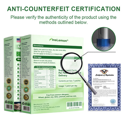 🧑‍⚕️𝐈𝐧𝐬𝐋𝐞𝐦𝐨𝐧® 𝗠𝗼𝗿𝗶𝗻𝗴𝗮 × 𝗕𝗲𝗿𝗯𝗲𝗿𝗶𝗻𝗲 × 𝗔𝗠𝗣𝗞 𝟭𝟬-𝗶𝗻-𝟭 𝗠𝗲𝘁𝗮𝗯𝗼𝗹𝗶𝗰 𝗦𝘂𝗽𝗽𝗼𝗿𝘁 𝗡𝗮𝗻𝗼 𝗠𝗶𝗰𝗿𝗼𝗻𝗲𝗲𝗱𝗹𝗲 𝗣𝗮𝘁𝗰𝗵🇺🇸(𝐉𝐮𝐬𝐭 𝐨𝐧𝐜𝐞 𝐚 𝐝𝐚𝐲, 𝐯𝐢𝐬𝐢𝐛𝐥𝐞 𝐜𝐡𝐚𝐧𝐠𝐞𝐬 𝐢𝐧 𝟕 𝐝𝐚𝐲𝐬） ✅ 𝐅𝐨𝐫 𝐨𝐛𝐞𝐬𝐢𝐭𝐲, 🅛🅞🅞🅢🅔 🅢🅚🅘🅝,𝐝𝐢𝐚𝐛𝐞𝐭𝐞𝐬, 𝐬𝐥𝐞𝐞𝐩 𝐚𝐩𝐧𝐞𝐚, 𝐣𝐨𝐢𝐧𝐭 𝐢𝐬𝐬𝐮𝐞𝐬, 𝐚𝐧𝐝 𝐦𝐨𝐫𝐞